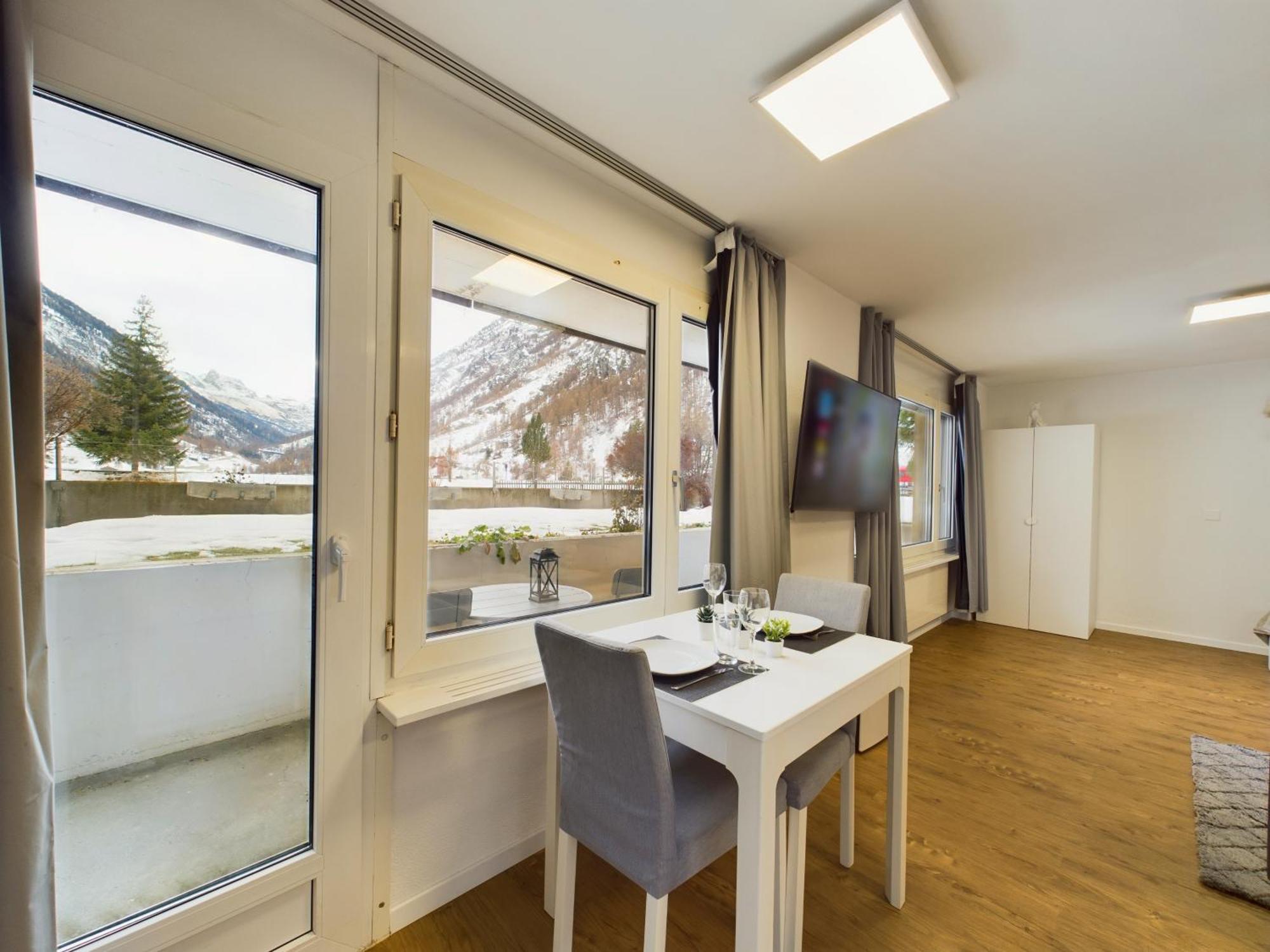 Breathtaking View Apartment Near Zermatt With Parking Täsch Eksteriør bilde
